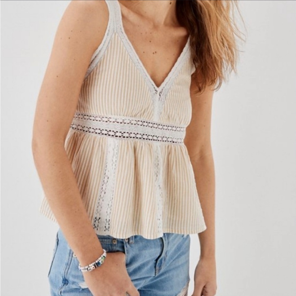 NWT  AE Babydoll Tank